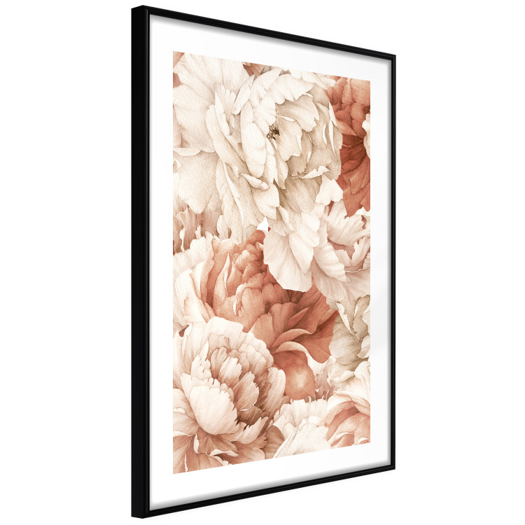 Poster Peonies - Decorative Flowers Painted With Watercolor in Bright Colors 149727 additionalImage 5