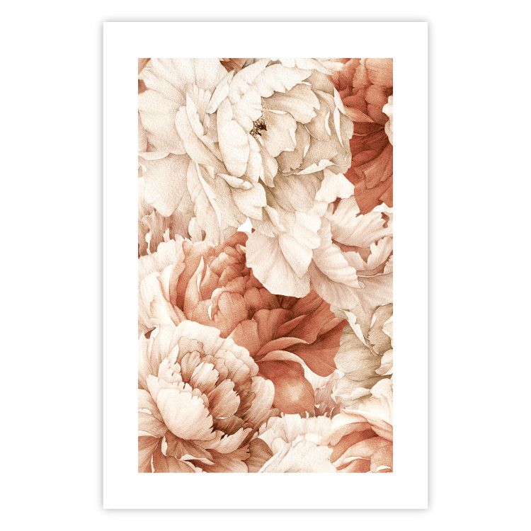 Poster Peonies - Decorative Flowers Painted With Watercolor in Bright Colors 149727 additionalImage 21