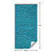 Modern Wallpaper The Blue of the Sea - Endless Waves in Numerous Shades of Blue 149927 additionalThumb 2