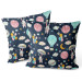 Decorative Velor Pillow Bunnies in the Clouds - Animals in the Night Sky Among the Stars 151327 additionalThumb 3