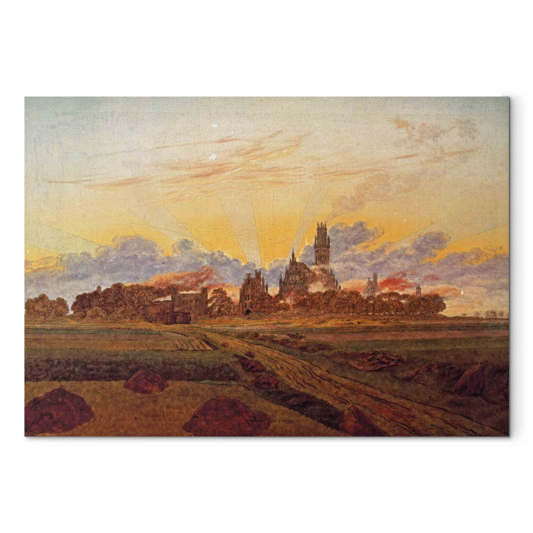Reproduction Painting Sunrise near Neubrandenburg 155027