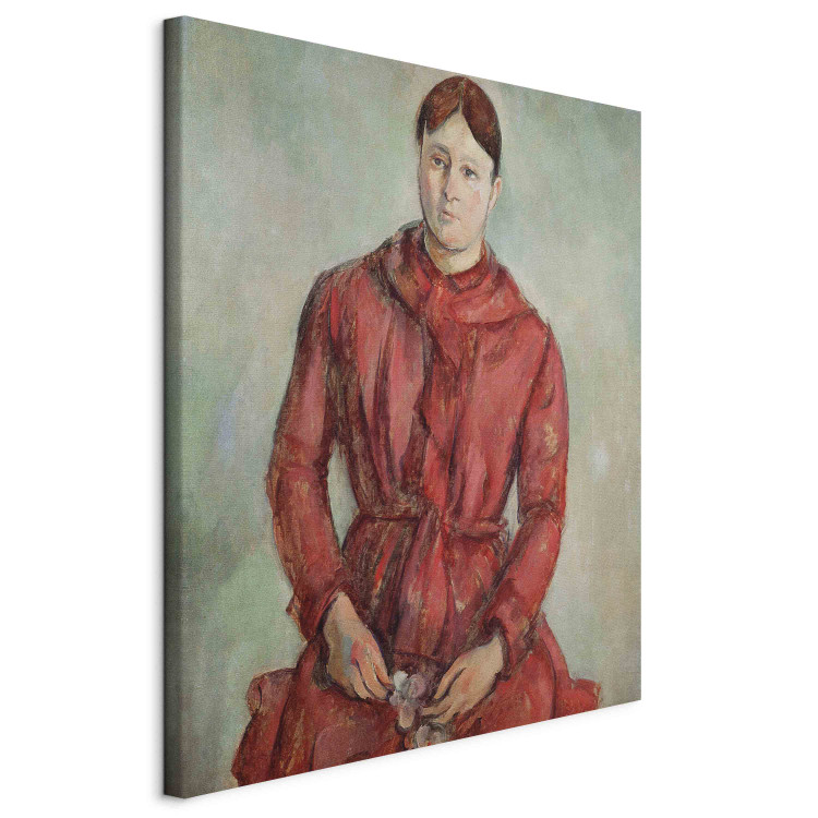 Reproduction Painting Portrait of Madame Cezanne in a Red Dress 156927 additionalImage 2