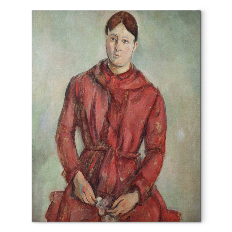 Reproduction Painting Portrait of Madame Cezanne in a Red Dress 156927
