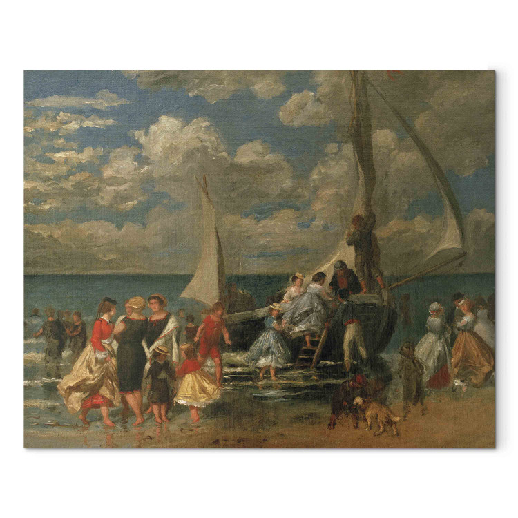 Reproduction Painting Reunion autour d'un bateau 159227