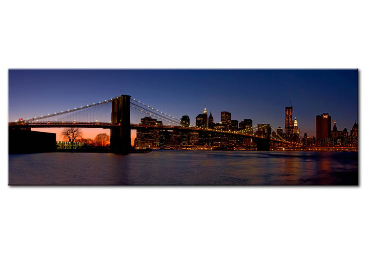Canvas Art Print Brooklyn Bridge - panorama 58427