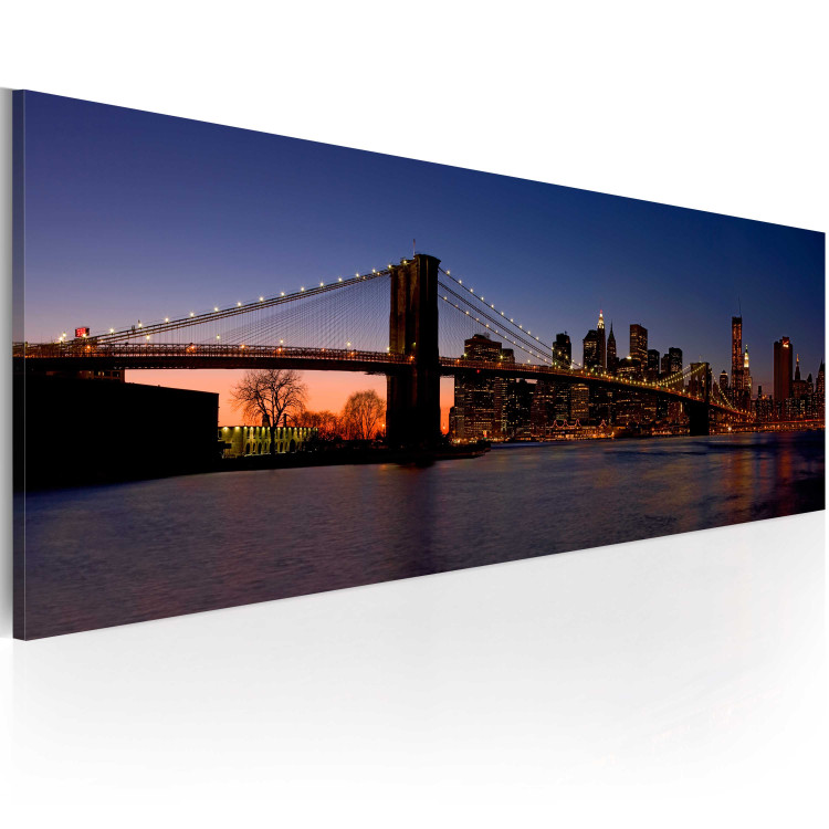 Canvas Art Print Brooklyn Bridge - panorama 58427 additionalImage 2