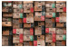 Wall Mural Backstage - Retro Store Backroom with Delivery in Wooden Boxes 59827 additionalThumb 1