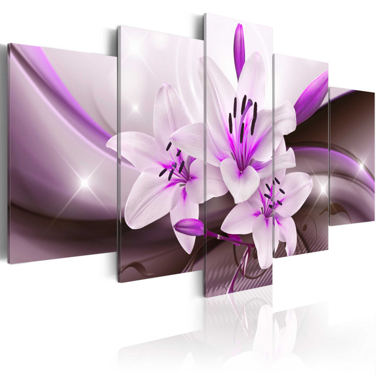 Canvas Art Print Violet Desert Lily 63927 additionalImage 2