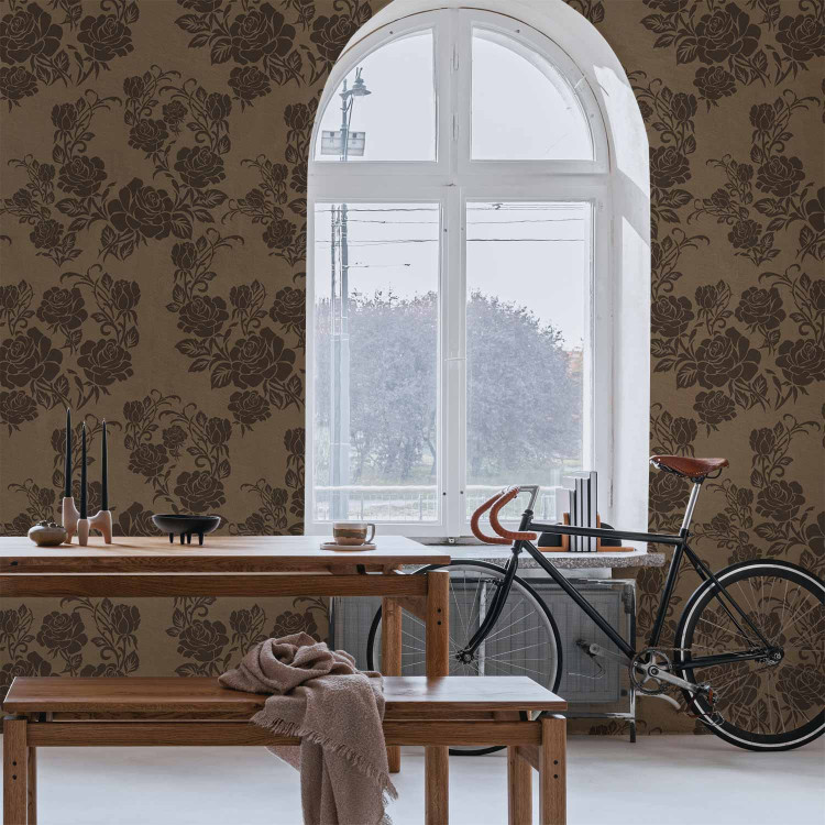 Wallpaper Coffee roses 89327 additionalImage 8