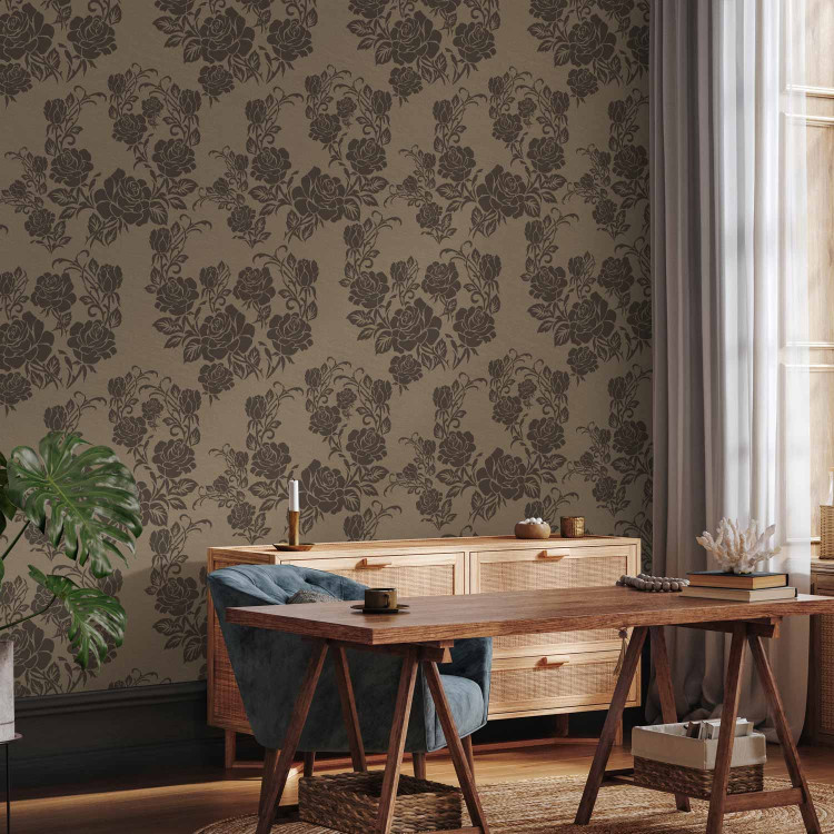 Wallpaper Coffee roses 89327 additionalImage 5