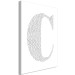 Canvas Print C for ... - the letter C composed of words starting with this letter 114837 additionalThumb 2