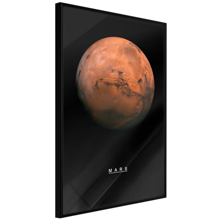 Wall Poster Mars - English text and red planet against a black space backdrop 116737 additionalImage 10