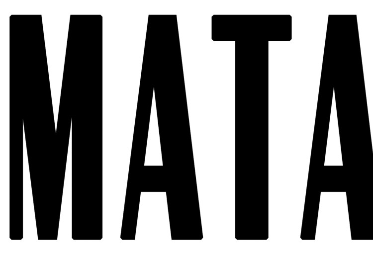 Wall Poster Hakuna Matata - minimalist black and white composition with a text 117437 additionalImage 9