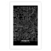 Poster Dark Map of Munich - black and white composition with simple inscriptions 118137 additionalThumb 19