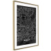 Poster Dark Map of Munich - black and white composition with simple inscriptions 118137 additionalThumb 8