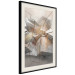 Poster Uncovered Space - geometric abstraction in gray stone blocks 118337 additionalThumb 3