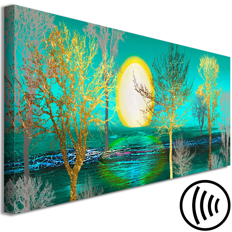 Canvas Print Golden Forest (1 Part) Narrow 122337 additionalImage 6