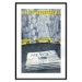 Poster Metropolis - newspapers with captions and yellow cars against skyscrapers 123637 additionalThumb 17