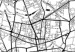 Poster City Map: Łódź - black and white map of Polish city with labels 123837 additionalThumb 9