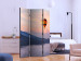 Room Divider Worth Dreaming (3-piece) - hot air balloon flying over mountains and sky 124037 additionalThumb 2