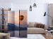 Room Divider Worth Dreaming (3-piece) - hot air balloon flying over mountains and sky 124037 additionalThumb 4