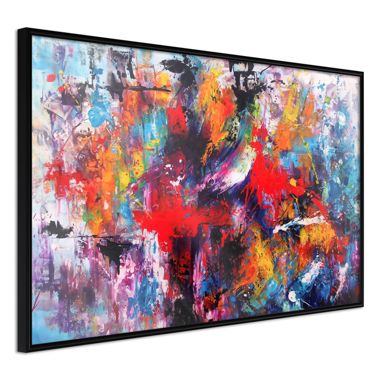 Wall Poster Finesse - explosive watercolor composition in an abstract motif 127037 additionalImage 11