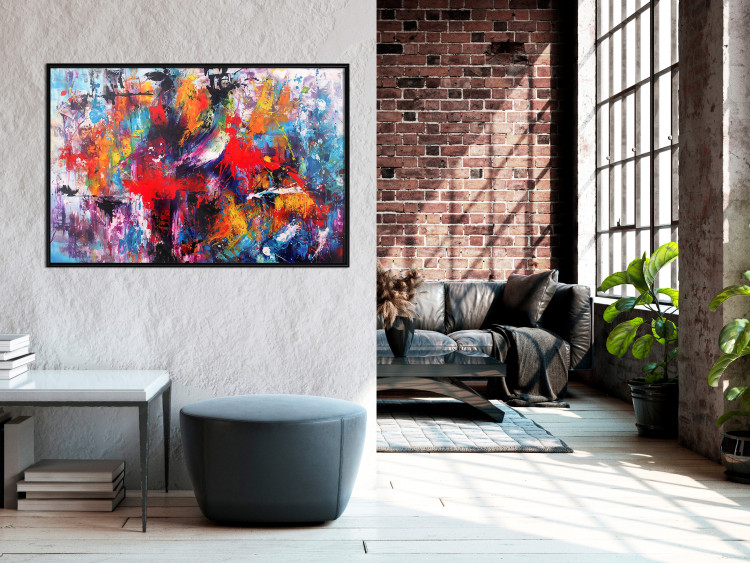 Wall Poster Finesse - explosive watercolor composition in an abstract motif 127037 additionalImage 4