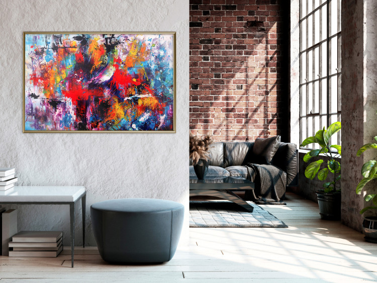 Wall Poster Finesse - explosive watercolor composition in an abstract motif 127037 additionalImage 5