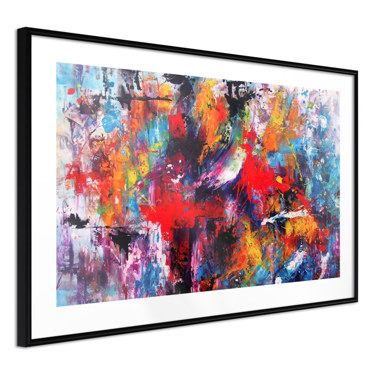 Wall Poster Finesse - explosive watercolor composition in an abstract motif 127037 additionalImage 6