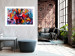 Wall Poster Finesse - explosive watercolor composition in an abstract motif 127037 additionalThumb 3