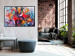 Wall Poster Finesse - explosive watercolor composition in an abstract motif 127037 additionalThumb 4