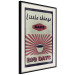 Poster Little Things Big Days - coffee and retro-style English text 129337 additionalThumb 2