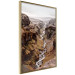 Poster River of Time - landscape of a river amidst rocky mountains against a clear sky 130237 additionalThumb 14