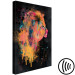 Canvas Art Print Lion's Moods (1-piece) Vertical - abstract colorful animal 130437 additionalThumb 6