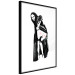 Poster Painful Sitting - black and white woman showing sore buttocks 132437 additionalThumb 11