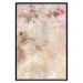 Poster Late Summer - warm floral composition with pink peony flowers 136037 additionalThumb 5