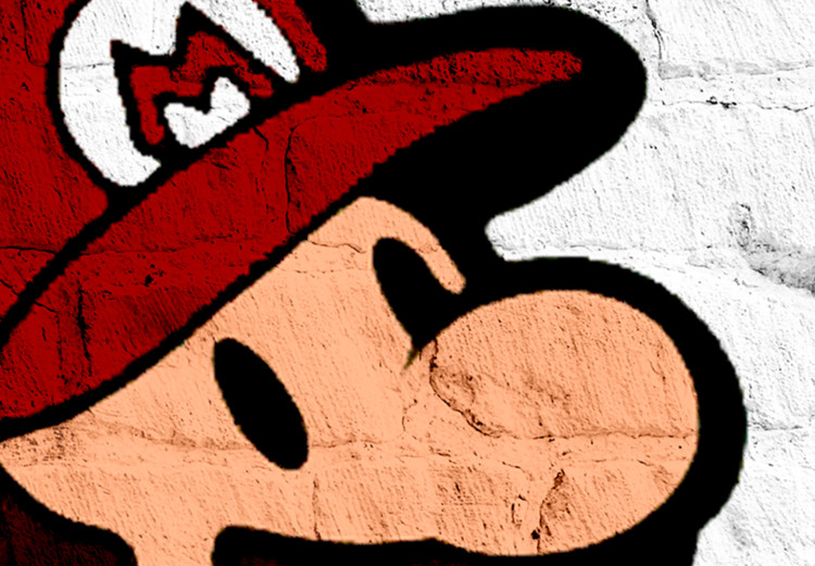 Large canvas print Mario Bros (Banksy) II [Large Format] 137537 additionalImage 5