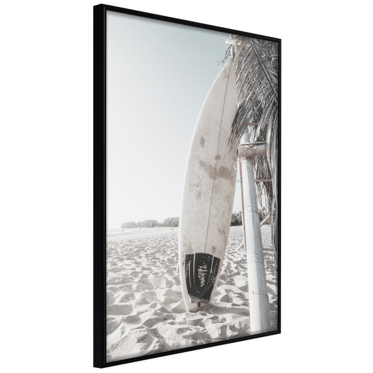 Wall Poster Surfboard - summer landscape of a sandy beach against the sky 137837 additionalImage 7