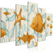 Canvas Ocean Adventure (5-piece) Wide - fish and algae on the seabed 143737 additionalThumb 2