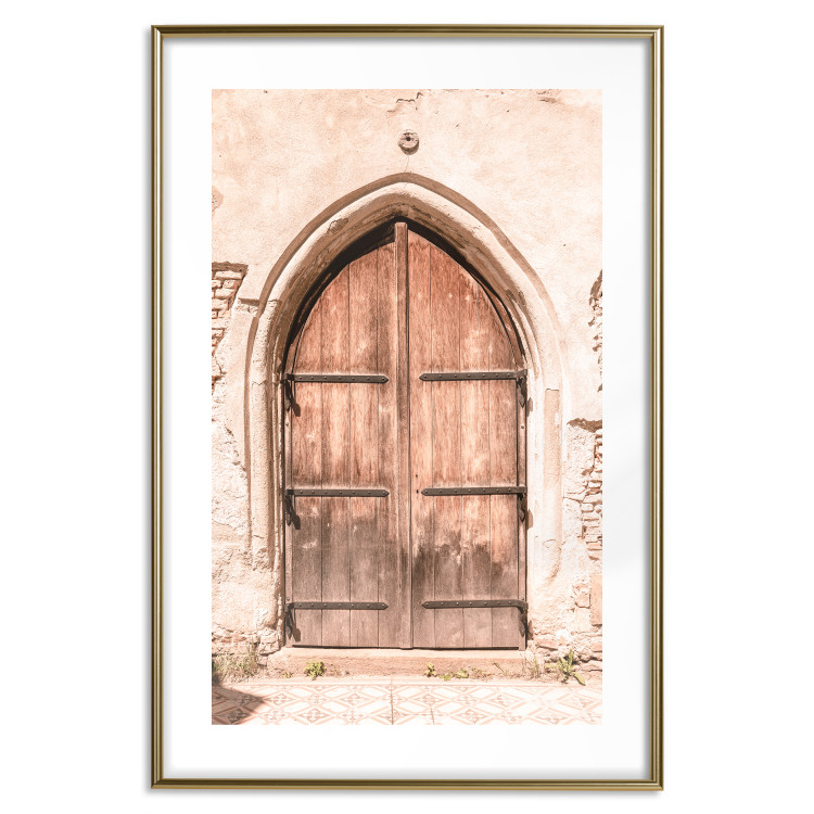 Poster Mysterious Gate - Architectural Detail in the Form of a Hidden Door 145237 additionalImage 27