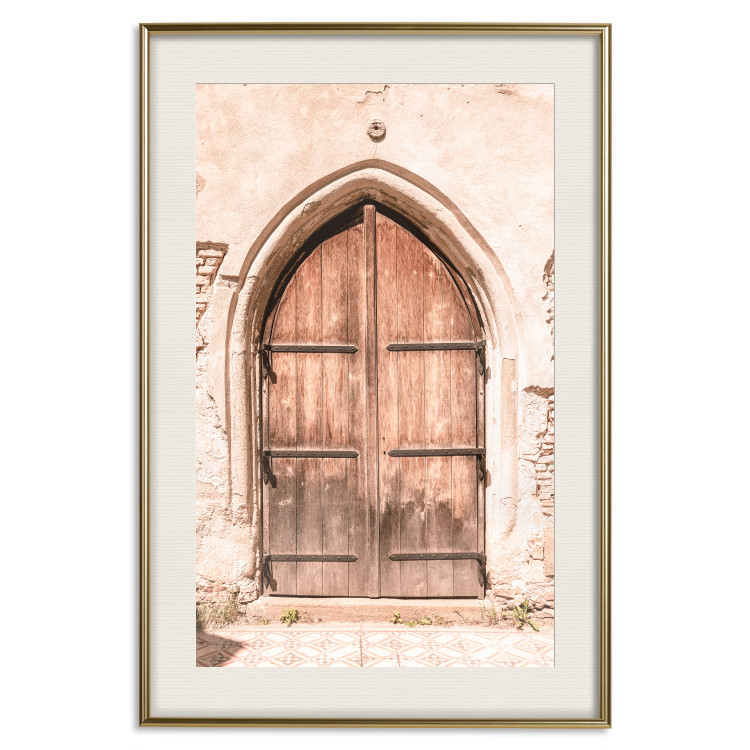 Poster Mysterious Gate - Architectural Detail in the Form of a Hidden Door 145237 additionalImage 21