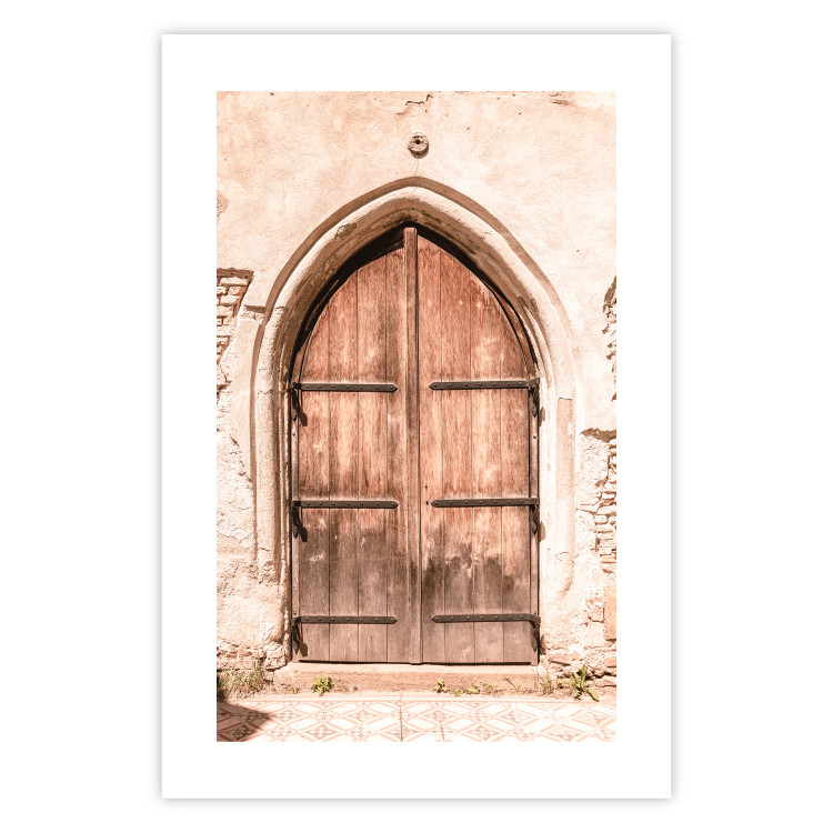 Poster Mysterious Gate - Architectural Detail in the Form of a Hidden Door 145237 additionalImage 22