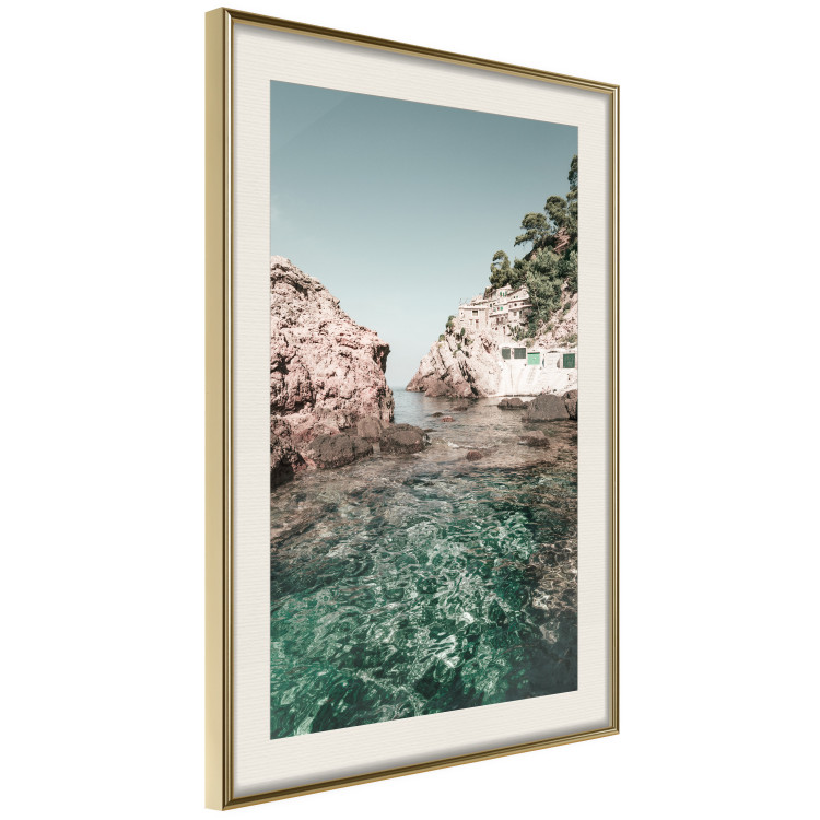 Wall Poster Rocks in the Balearic Islands - Seascape With Houses in the Background 145337 additionalImage 15