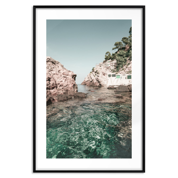 Wall Poster Rocks in the Balearic Islands - Seascape With Houses in the Background 145337 additionalImage 26