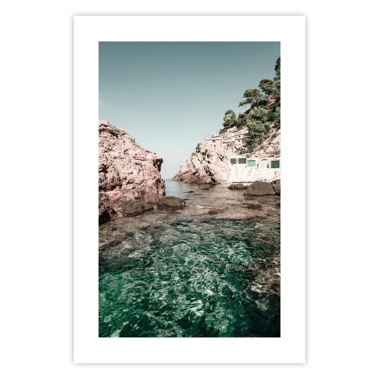 Wall Poster Rocks in the Balearic Islands - Seascape With Houses in the Background 145337 additionalImage 20