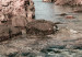 Wall Poster Rocks in the Balearic Islands - Seascape With Houses in the Background 145337 additionalThumb 2
