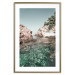 Wall Poster Rocks in the Balearic Islands - Seascape With Houses in the Background 145337 additionalThumb 22