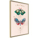 Wall Poster Magic Insects - Geometric Esoteric Signs and Colorful Moths 146137 additionalThumb 5