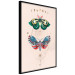 Wall Poster Magic Insects - Geometric Esoteric Signs and Colorful Moths 146137 additionalThumb 6