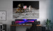 Large canvas print Moon Landing - Photo of the Ship, Flag and Astronaut in Space 146437 additionalThumb 5